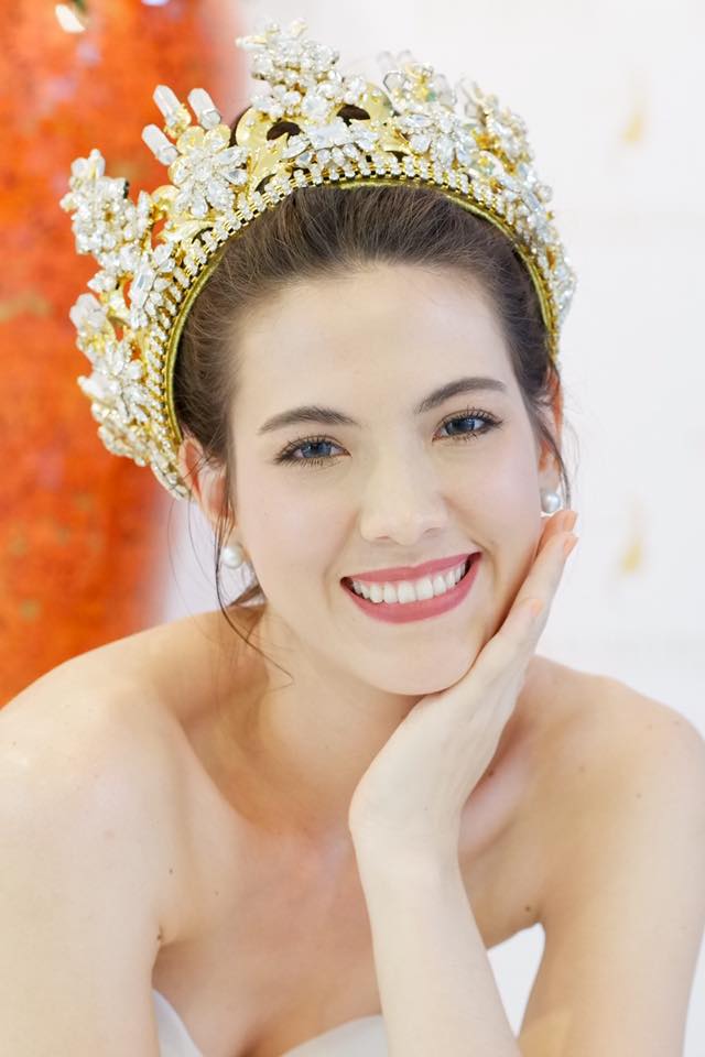 น่ารักอะ ควีนบี พัชราวรรณ เชเฟอร์ Misssupranational bangkok 2017