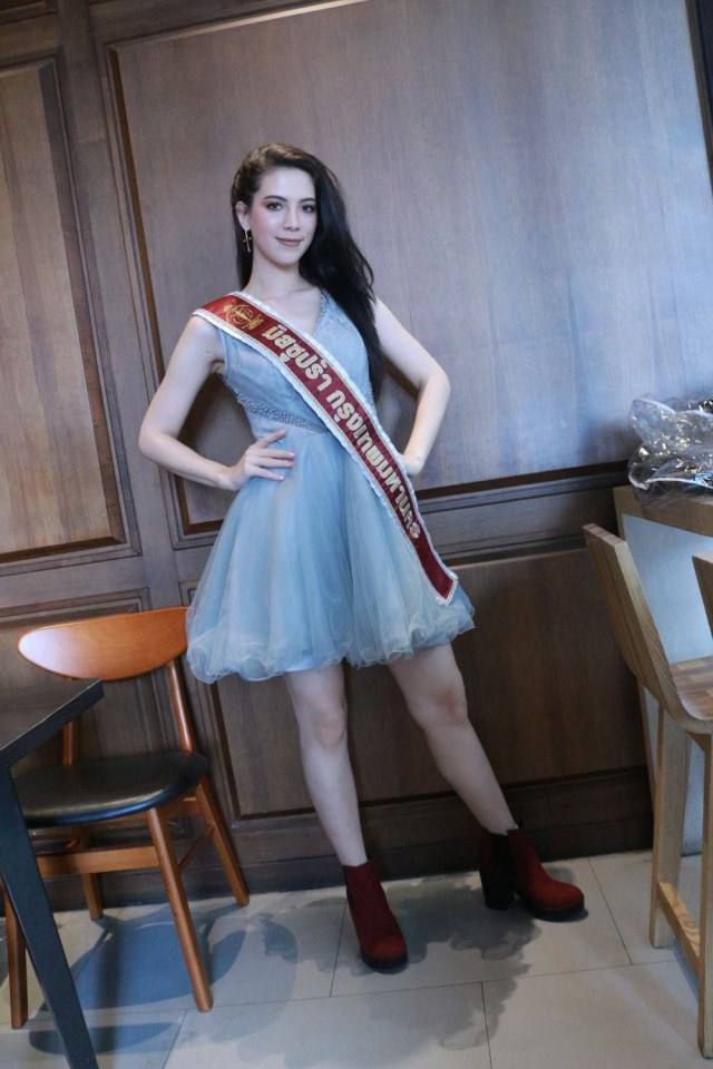 นางงาม จากเวที Misssupranational thailand 2017 ชุดจากbambinodressforyou ห้วยขวาง