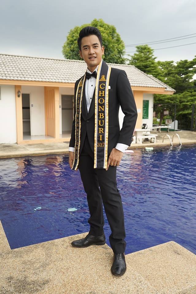 นัท- ณัฐพงษ์ มีสมบูรณ์ Mister supranational Chon Buri