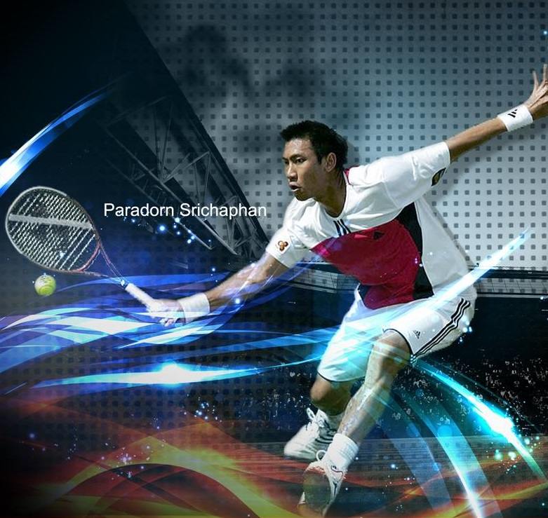 ภราดร ศรีชาพันธุ์ ใน Tennis clinic ครั้งที่ 2 แนะนำการเล่นให้กับผู้ที่สนใจ
