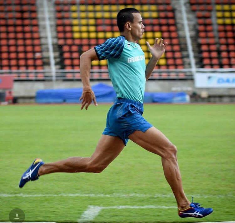 นักกรีฑาทีมชาติไทย จีระพงศ์ มีนาพระ (ตามติด SEA GAMES 2017 )