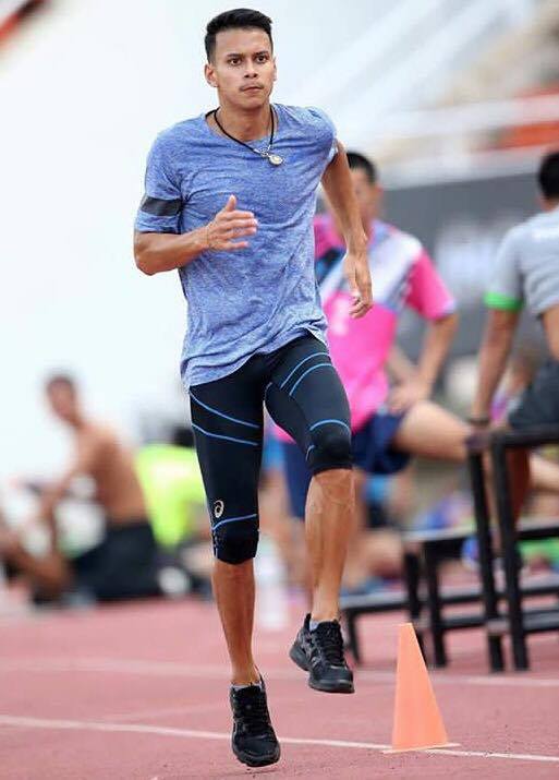 นักกรีฑาทีมชาติไทย จีระพงศ์ มีนาพระ (ตามติด SEA GAMES 2017 )