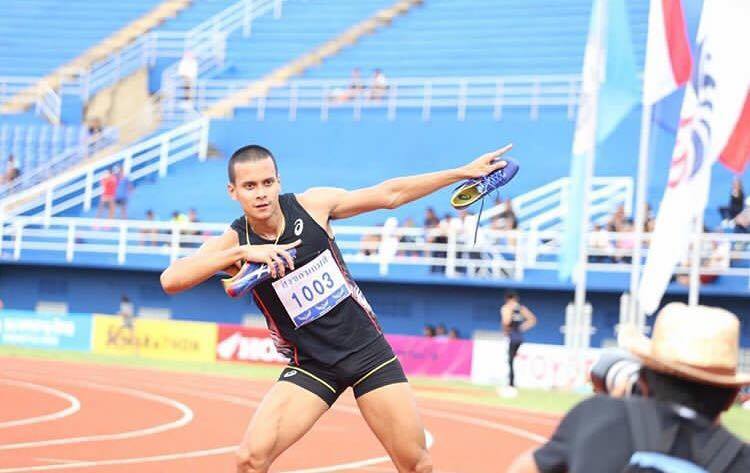 นักกรีฑาทีมชาติไทย จีระพงศ์ มีนาพระ (ตามติด SEA GAMES 2017 )