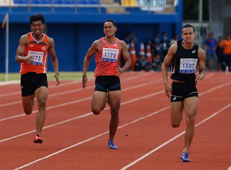 นักกรีฑาทีมชาติไทย จีระพงศ์ มีนาพระ (ตามติด SEA GAMES 2017 )