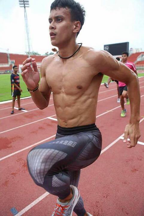 นักกรีฑาทีมชาติไทย จีระพงศ์ มีนาพระ (ตามติด SEA GAMES 2017 )
