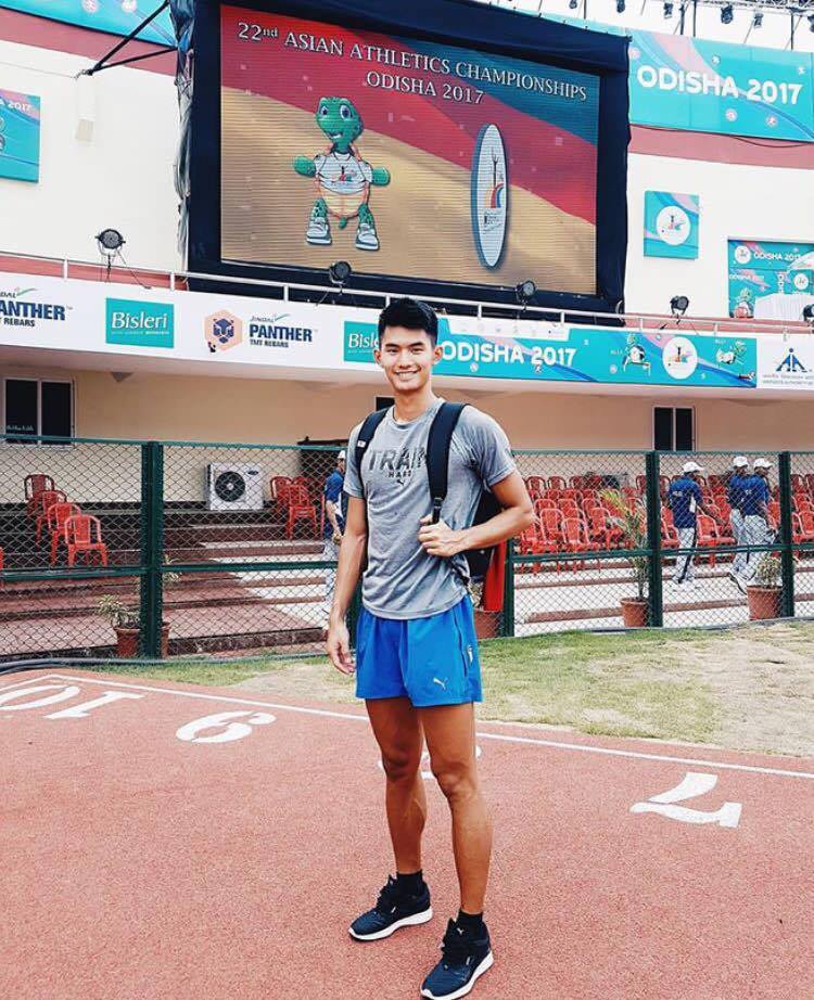 นักกรีฑาทีมชาติสิงคโปร์ Timothee Yap(ตามติด SEA GAMES 2017)