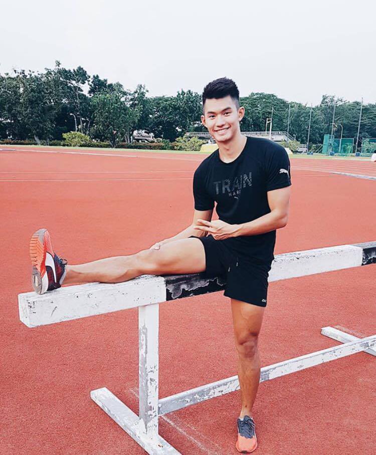 นักกรีฑาทีมชาติสิงคโปร์ Timothee Yap(ตามติด SEA GAMES 2017)