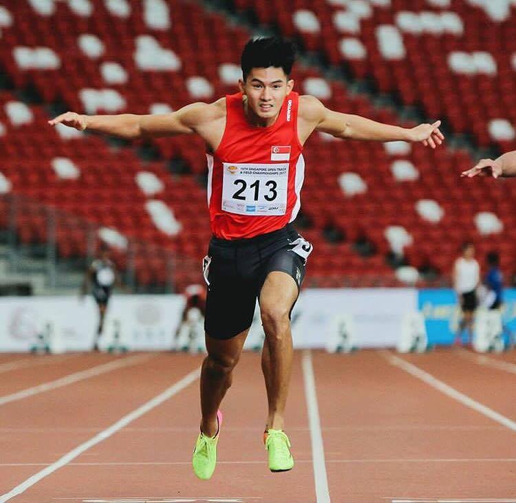นักกรีฑาทีมชาติสิงคโปร์ Timothee Yap(ตามติด SEA GAMES 2017)