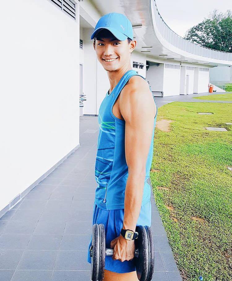 นักกรีฑาทีมชาติสิงคโปร์ Timothee Yap(ตามติด SEA GAMES 2017)