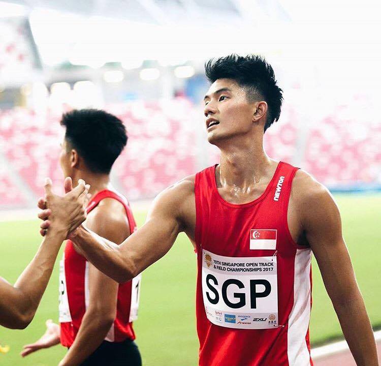 นักกรีฑาทีมชาติสิงคโปร์ Timothee Yap(ตามติด SEA GAMES 2017)