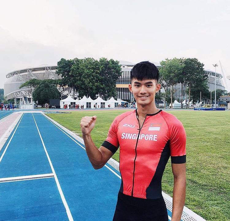 นักกรีฑาทีมชาติสิงคโปร์ Timothee Yap(ตามติด SEA GAMES 2017)