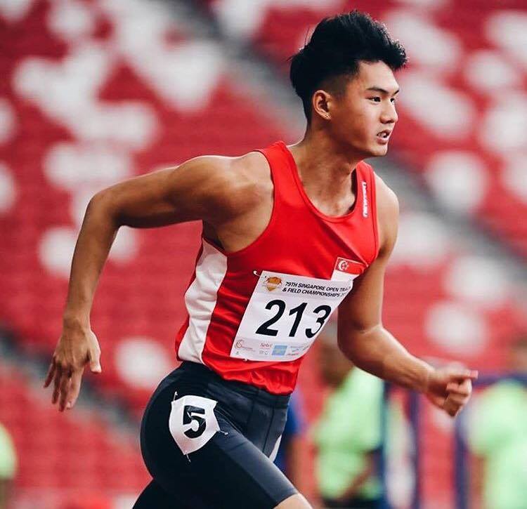 นักกรีฑาทีมชาติสิงคโปร์ Timothee Yap(ตามติด SEA GAMES 2017)