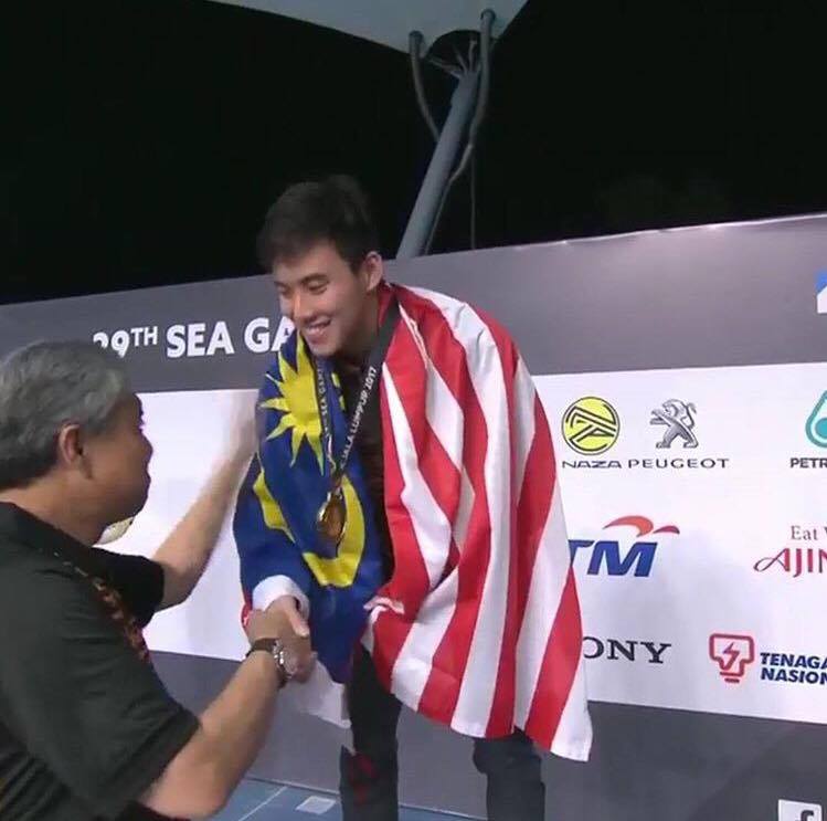 นักว่ายน้ำทีมชาติมาเลเซีย Welson Wee Sheng Sim(ตามติด SEA GAMES 2017)