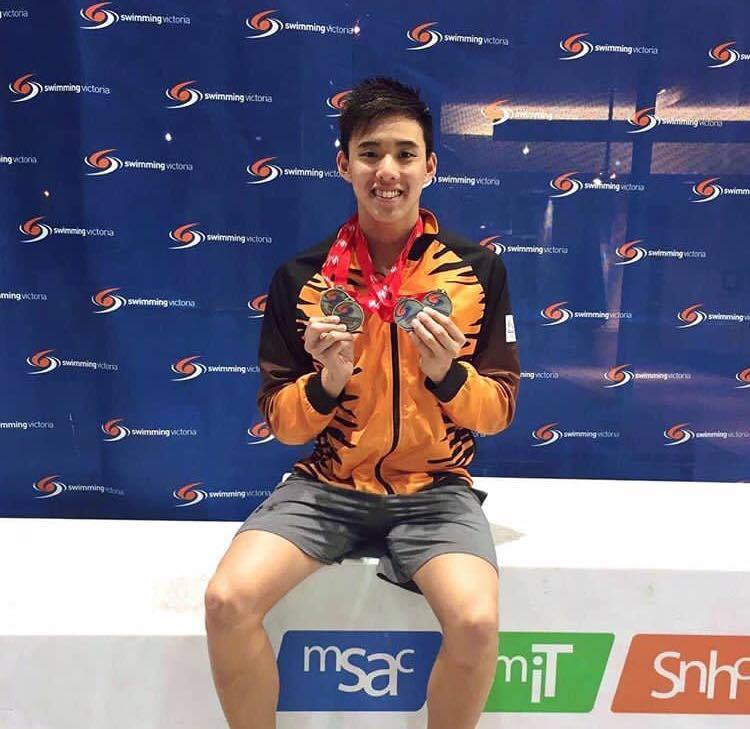 นักว่ายน้ำทีมชาติมาเลเซีย Welson Wee Sheng Sim(ตามติด SEA GAMES 2017)