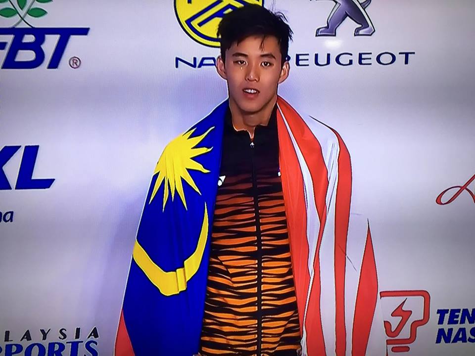 นักว่ายน้ำทีมชาติมาเลเซีย Welson Wee Sheng Sim(ตามติด SEA GAMES 2017)