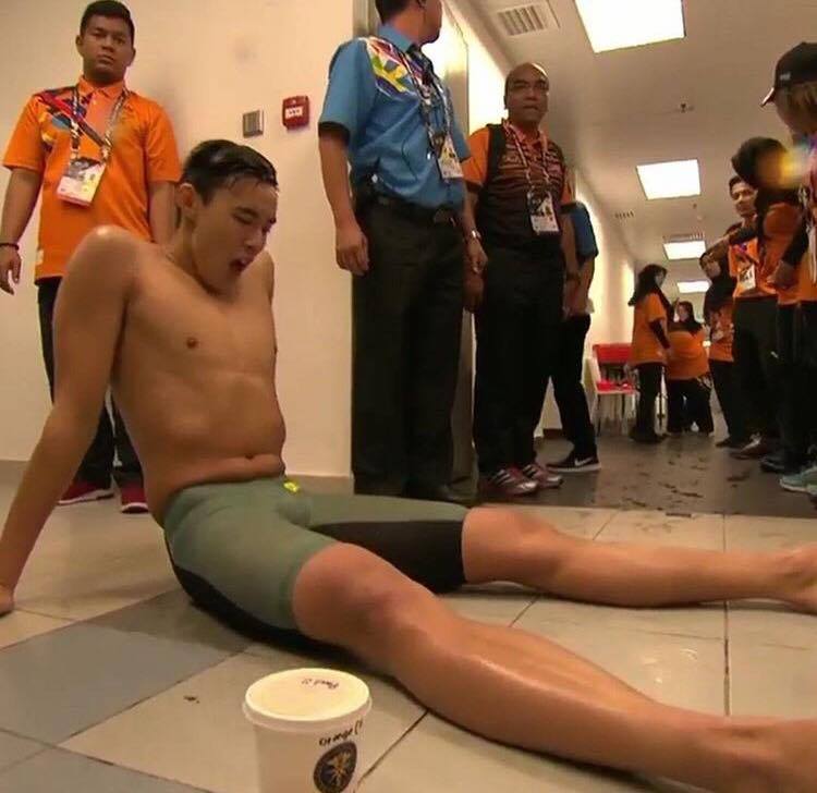 นักว่ายน้ำทีมชาติมาเลเซีย Welson Wee Sheng Sim(ตามติด SEA GAMES 2017)