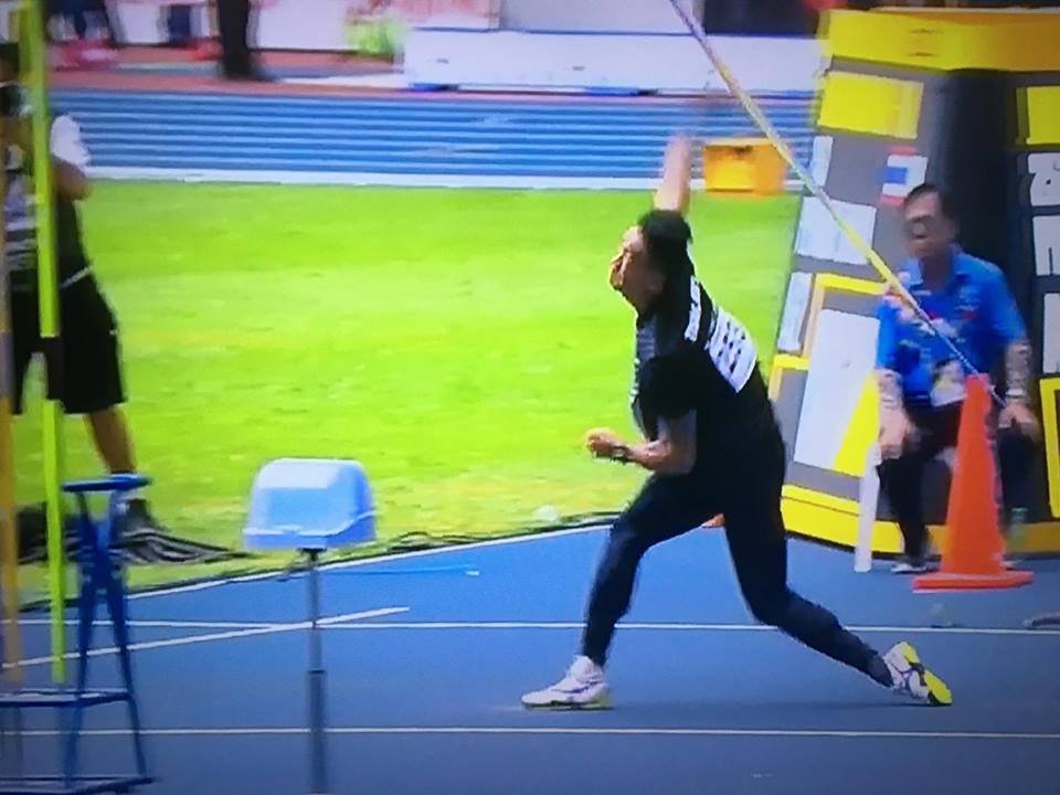 นักกีฬาพุ่งแหลนทีมชาติไทย พีระเชษฐ์ จันทรา (ตามติด SEA GAMES 2017)