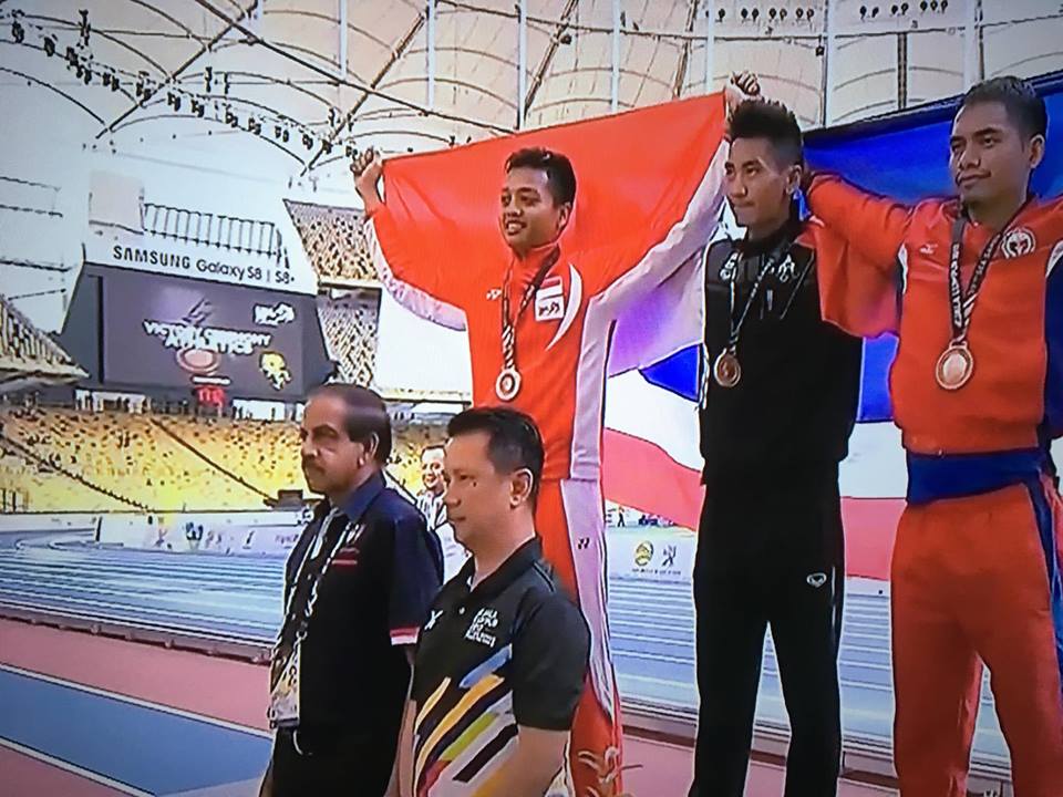 นักกีฬาพุ่งแหลนทีมชาติไทย พีระเชษฐ์ จันทรา (ตามติด SEA GAMES 2017)