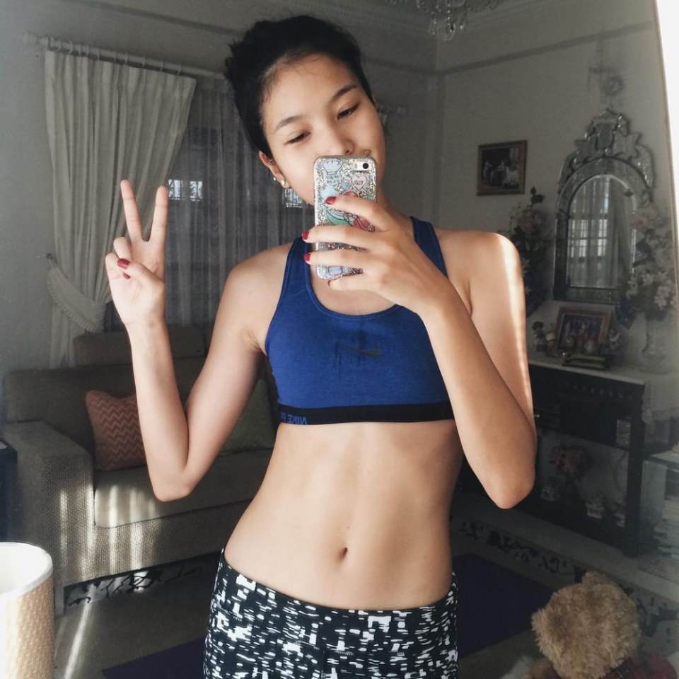 #อีกเทรนฮิตดาราโชว์กล้ามหน้าท้องวัดกันไปเลยสาวคนไหนซิกแพคสวยแซ่บที่สุด!