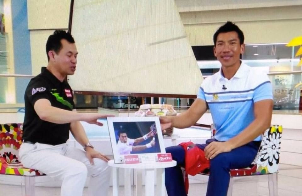 ภราดร ศรีชาพันธุ์ (ซุปเปอร์บอล) สุดยอดนักเทนนิสไทย "อดีตมือ 9 ของโลก" ในรายการ Sports Talk The HERO