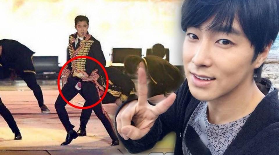 ติ่งเกาหลีหัวใจเต้นไม่เป็นจังหวะ วินาที"ยุนโฮ TVXQ" โชว์งูกลางเวทีคอนเสิร์ต
