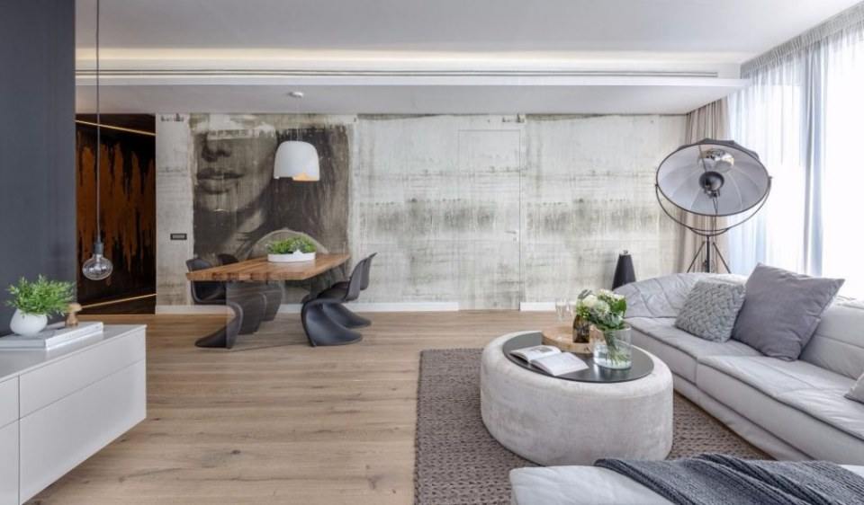 Penthouse Apartment in Bucharest by Ralu Dofin