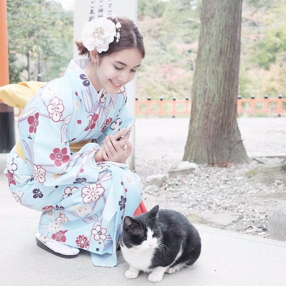 ดาราในชุดกิโมโนสวยๆใครปัง