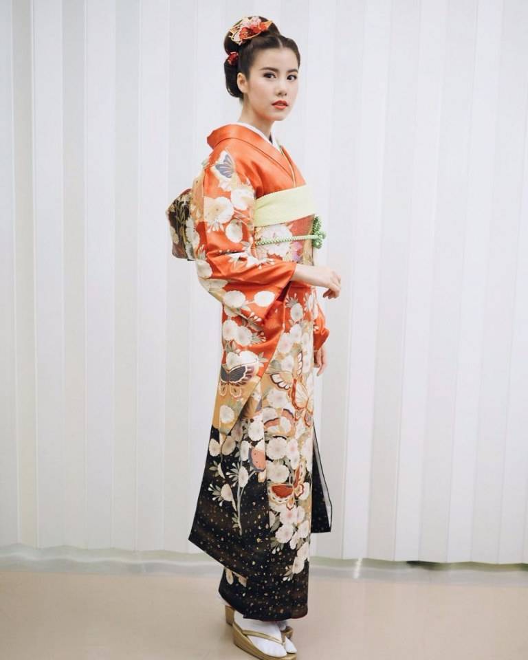 ดาราในชุดกิโมโนสวยๆใครปัง