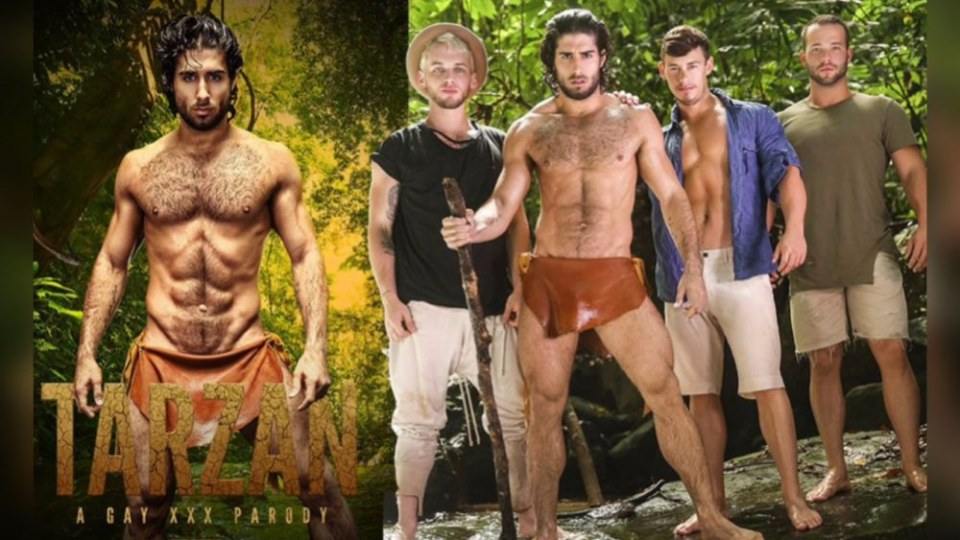 18+ หนังสุดโต่ง #1 จัดเต็มๆ Tarzan A Gay XXX Parody