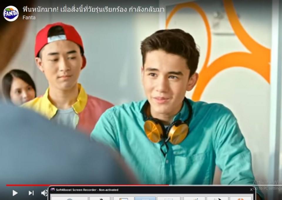 พระเอกโฆษณาแฟนต้าองุ่นคือใคร