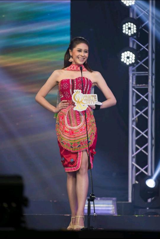 ทูตวัฒนธรรมและสิทธิสตรีประจำภาคเหนือ นางสาวประภาพร มาติ๊บ (บีบี) อายุ 23 ปี จังหวัดเชียงราย