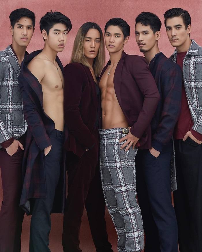 ทีมหมู-อาซาว่า The Face Men @ Lips gar&ccedil;on issue 29 August 2017