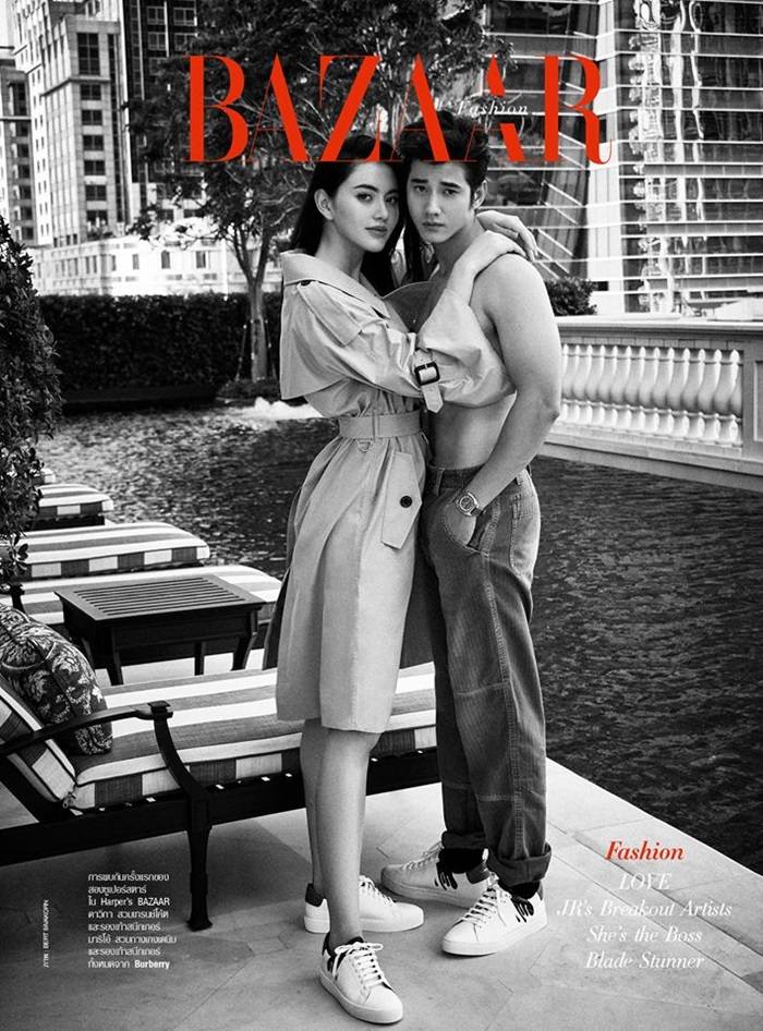 มาริโอ้ & ใหม่ ดาวิกา @ Harper's Bazaar Thailand vol.13 no.149 July 2017