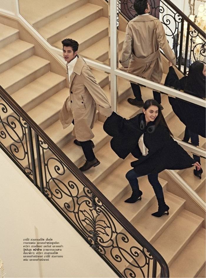 มาริโอ้ & ใหม่ ดาวิกา @ Harper's Bazaar Thailand vol.13 no.149 July 2017