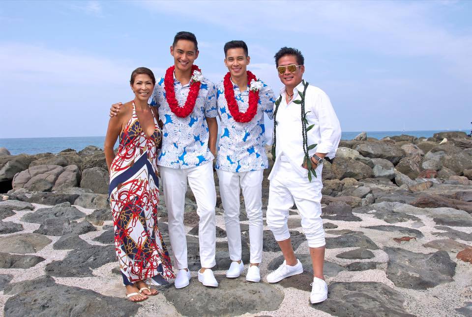 คู่รักชาวเวียดนามที่ฮาวาย