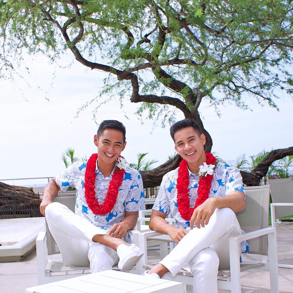 คู่รักชาวเวียดนามที่ฮาวาย