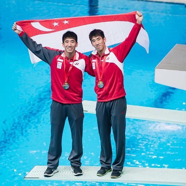 Mark & Timothy Lee นักกระโดดน้ำฝาแฝดชาวสิงคโปร์