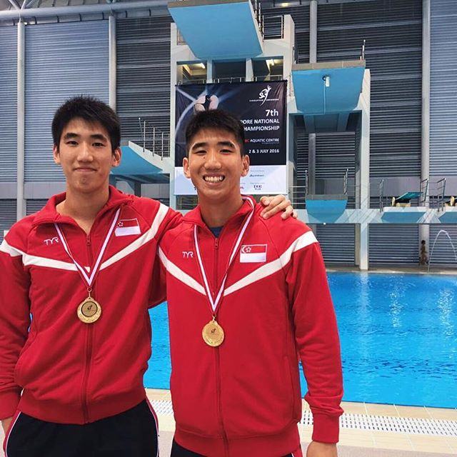 Mark & Timothy Lee นักกระโดดน้ำฝาแฝดชาวสิงคโปร์