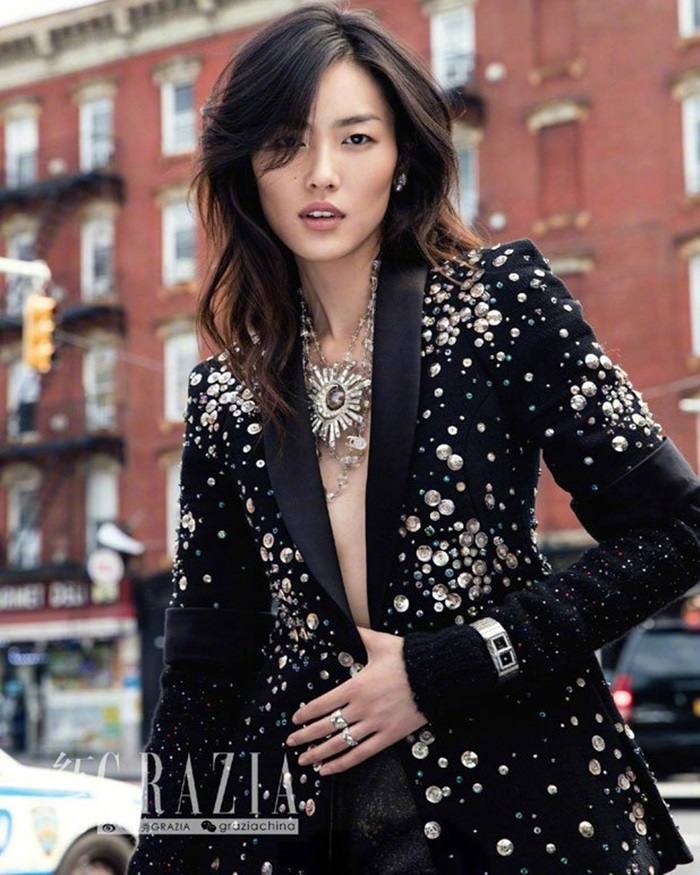 Liu Wen @ Grazia China October 2017