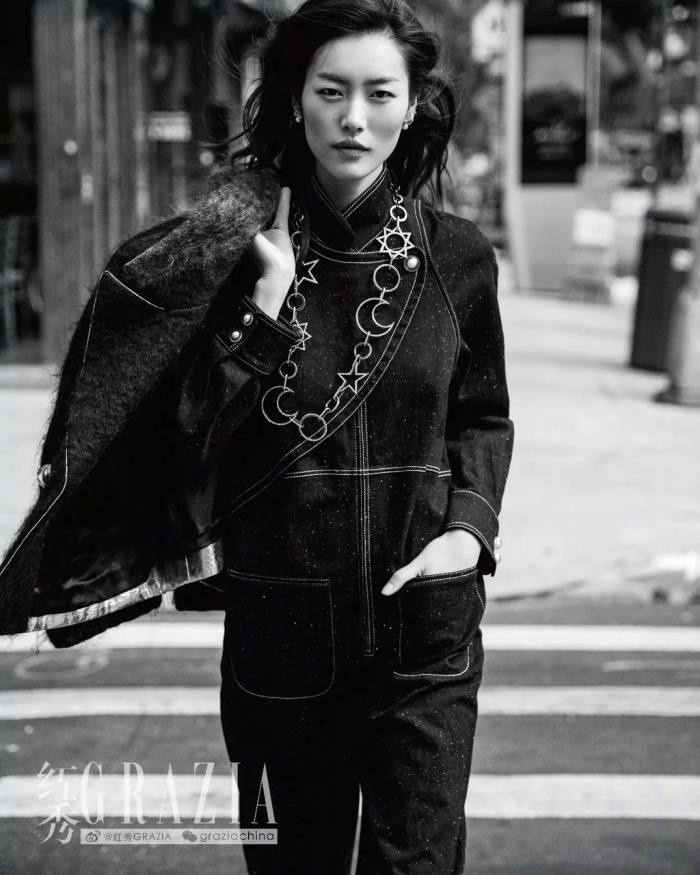 Liu Wen @ Grazia China October 2017