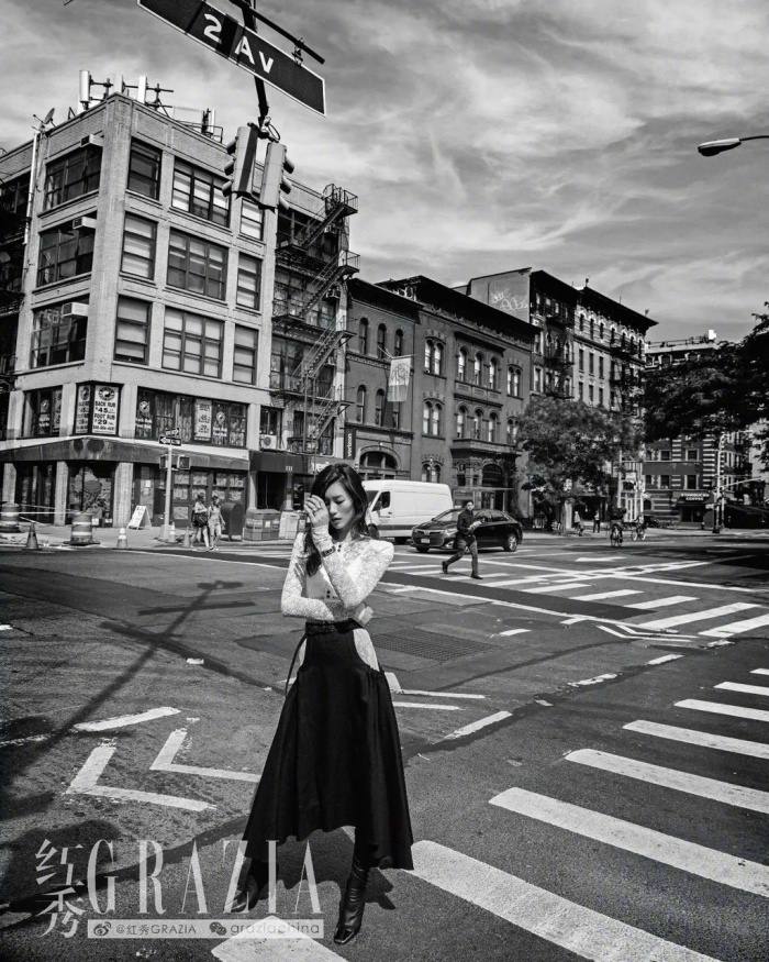 Liu Wen @ Grazia China October 2017