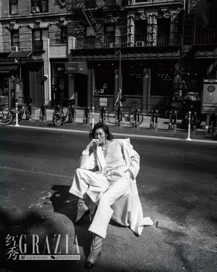 Liu Wen @ Grazia China October 2017