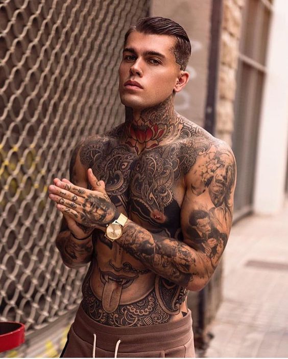 สตีเฟน เจมส์ Stephen James / ศิลปะของรอยสัก ผสม ลายไทย