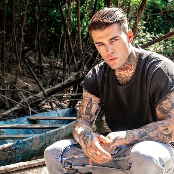สตีเฟน เจมส์ Stephen James / ศิลปะของรอยสัก ผสม ลายไทย