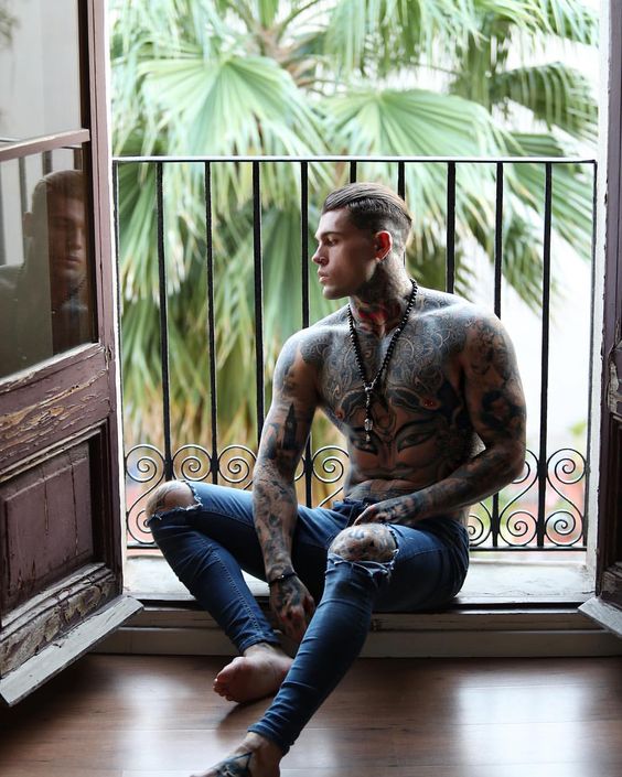 สตีเฟน เจมส์ Stephen James / ศิลปะของรอยสัก ผสม ลายไทย