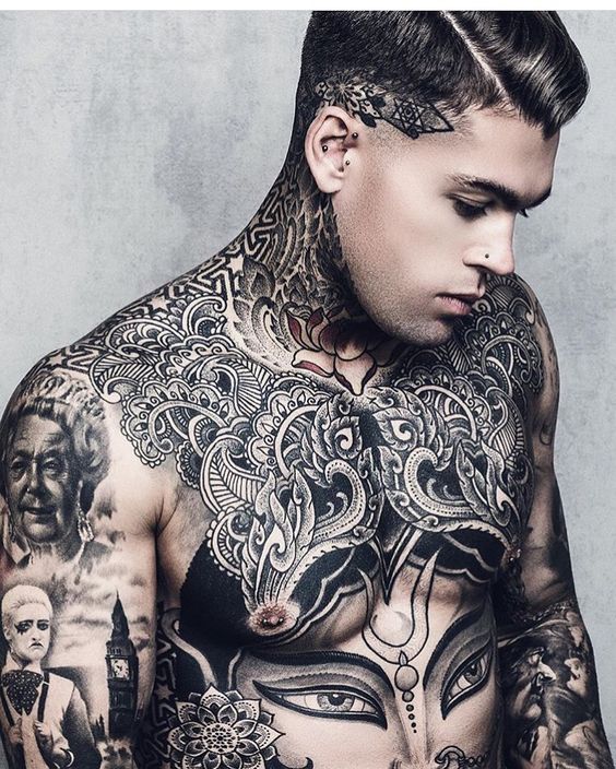 สตีเฟน เจมส์ Stephen James / ศิลปะของรอยสัก ผสม ลายไทย