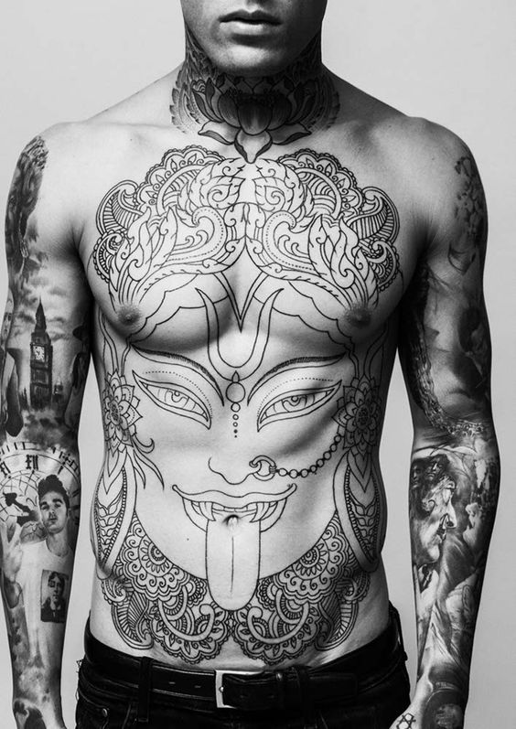 สตีเฟน เจมส์ Stephen James / ศิลปะของรอยสัก ผสม ลายไทย