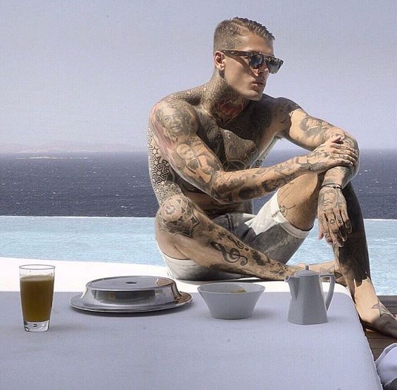สตีเฟน เจมส์ Stephen James / ศิลปะของรอยสัก ผสม ลายไทย