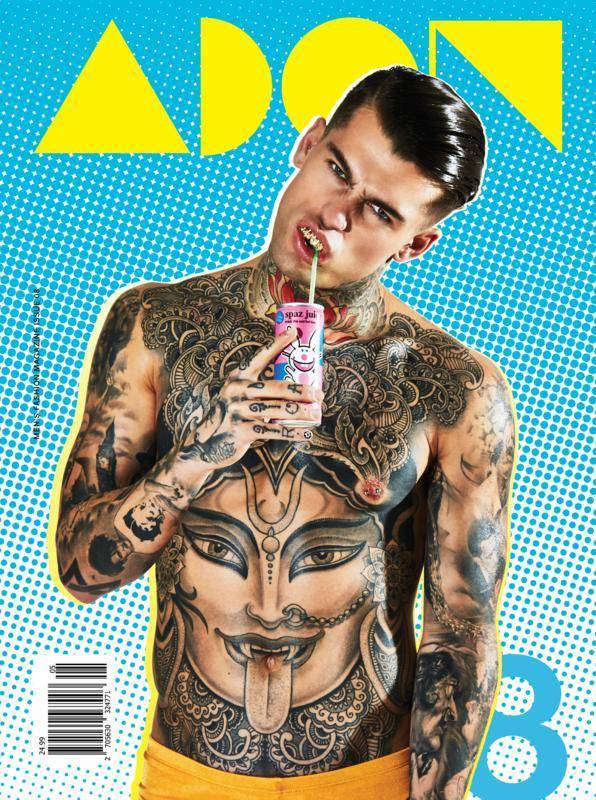 สตีเฟน เจมส์ Stephen James / ศิลปะของรอยสัก ผสม ลายไทย