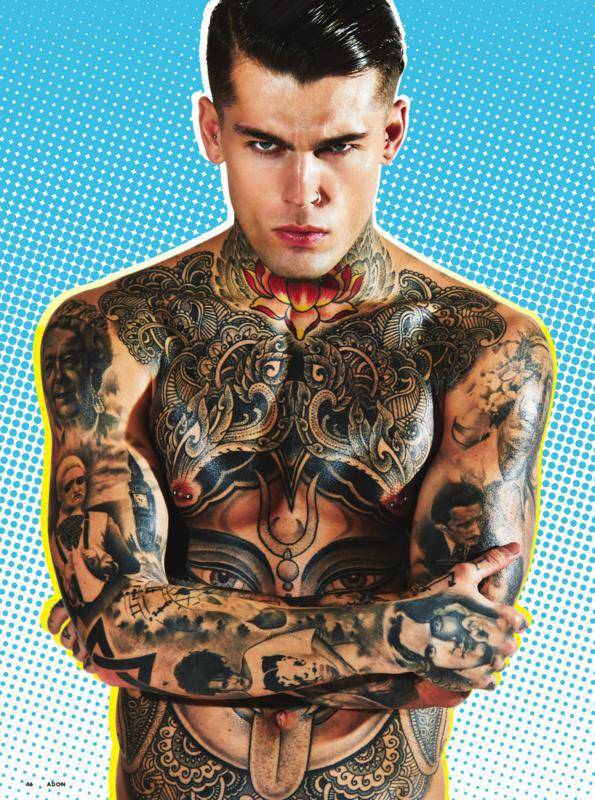 สตีเฟน เจมส์ Stephen James / ศิลปะของรอยสัก ผสม ลายไทย